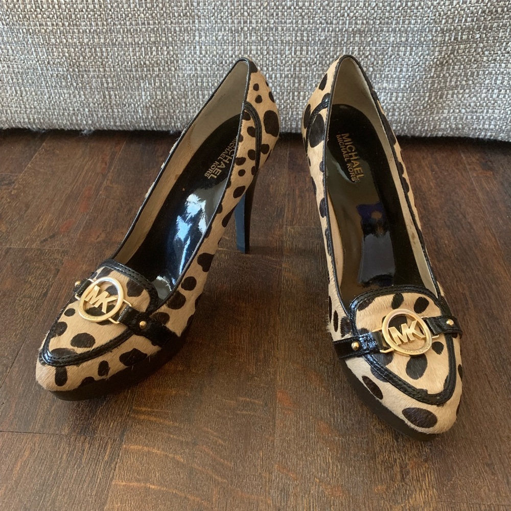 NWD MICHAEL Micheal Kors cheetah pumps